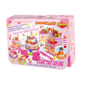 Juguetes de regalo Pretend Play Set juguete pastel de cumpleaños para niña (h0001200)